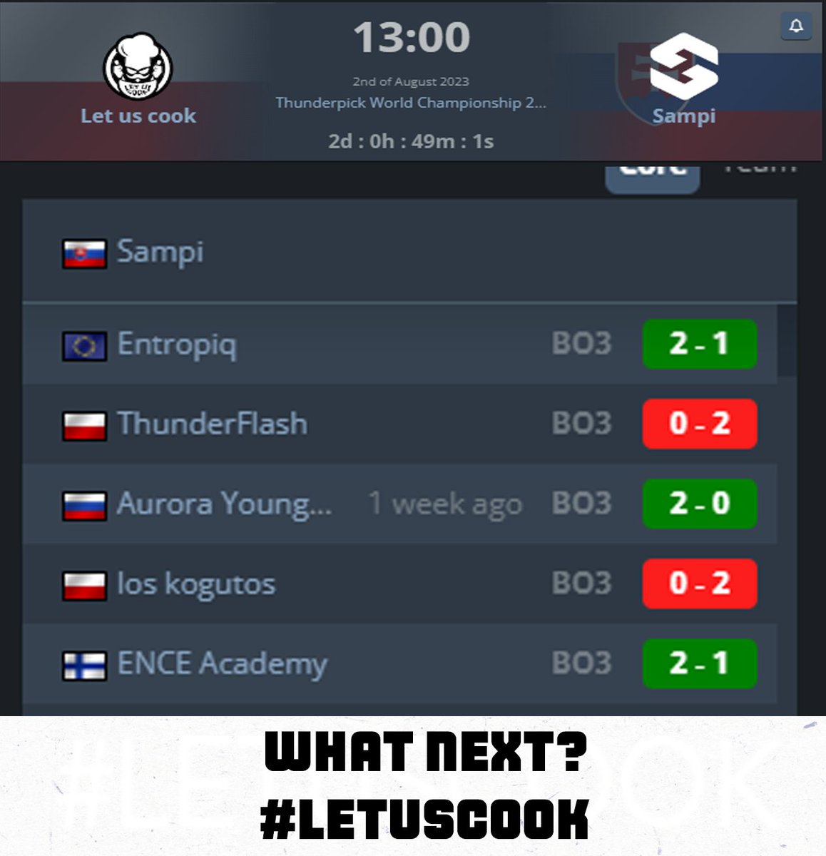 Let Us Cook tweet media