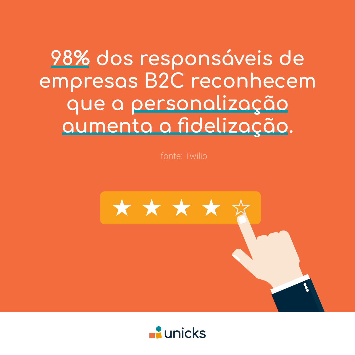 Contisystems_TI's tweet photo. 🎯🚀 Sabia que 98% dos responsáveis de empresas B2C concordam que a personalização impulsiona a fidelização dos clientes?
Com Unicks, pode transmitir a mensagem certa, para a pessoa certa, no momento certo, proporcionando experiências únicas e inesquecíveis. 

#Personalizacao https://t.co/xZpgWCzvg8