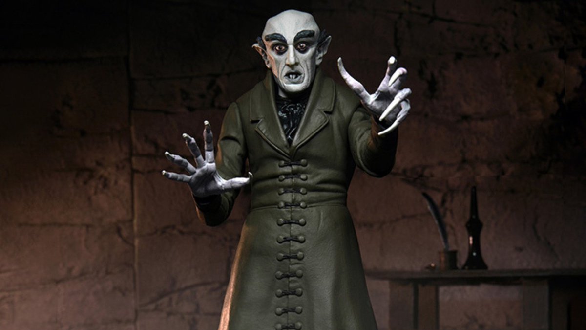 OpenVaultStatue's tweet photo. https://t.co/uYs7yB0s1P

Order yours 👆

Nosferatu Ultimate Count Orlok Action Figure by NECA is now available to pre-order at Open Vault Collectibles.

#OpenVaultCollectibles #NECA #nosferatu https://t.co/GUkjreJaFY