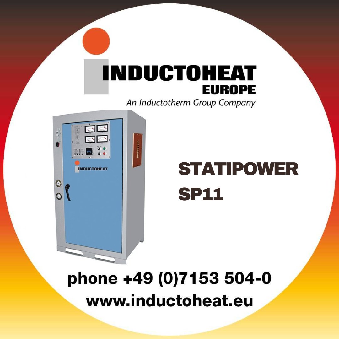 InductoheatE's tweet photo. Die von INDUCTOHEAT entwickelten und gefertigten STATIPOWER SP11-Frequenzumrichter basieren auf HF-Hochleistungstransistoren und sind in verschiedenen Leistungsstufen erhältlich und können modular in unsere Härteanlagen integriert werden.

https://t.co/FVdvOmBs01
#Induktion https://t.co/e8NsljQmjP