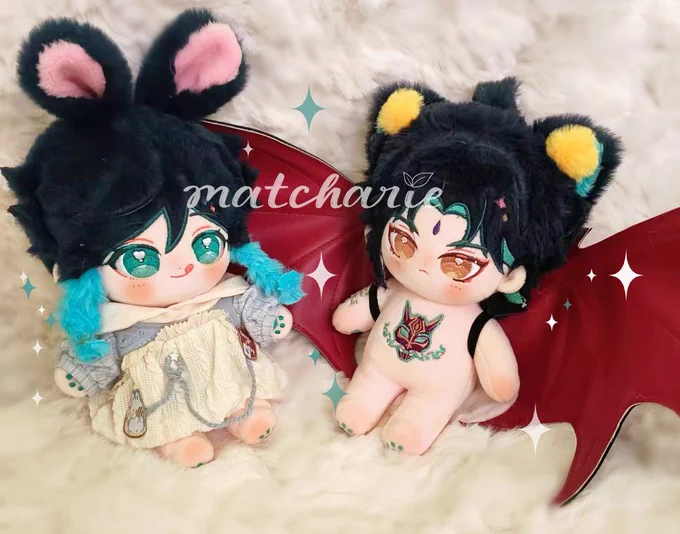 (RTs)Pre0rder for these plushies will be open soon! August 5th/6th~There will be new HSR merchs as well!#Kaveh #Alhaitham #Xiao #Venti 