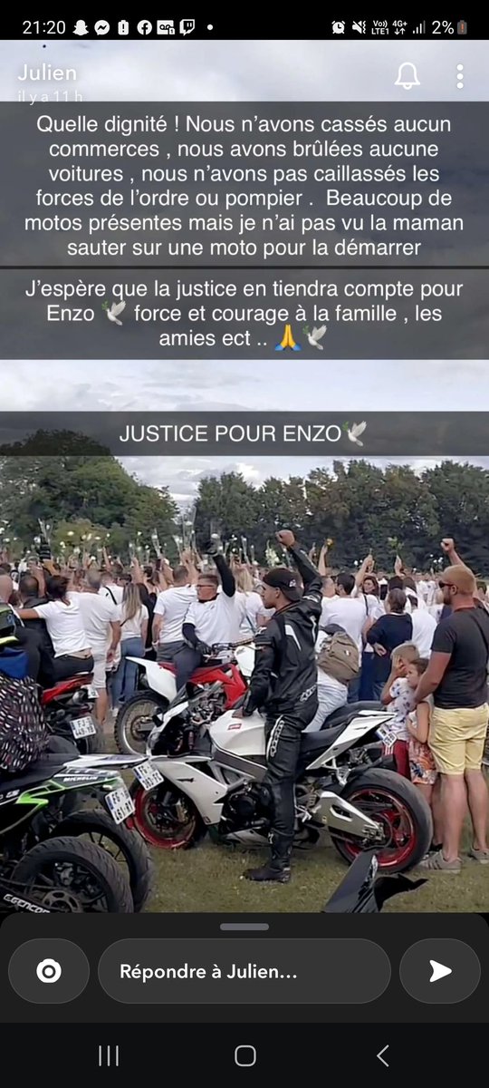 letitlouis's tweet photo. #Enzo était un gamin sans histoire, son meurtre ne doit pas rester impuni.
Continuons à partager pour que les haut-gradés nous entendent et que justice soit faite. 🕊🤍🙏
On se battra jusqu'au bout Bezo ! #JusticePourEnzo https://t.co/FeR5mxA4WL