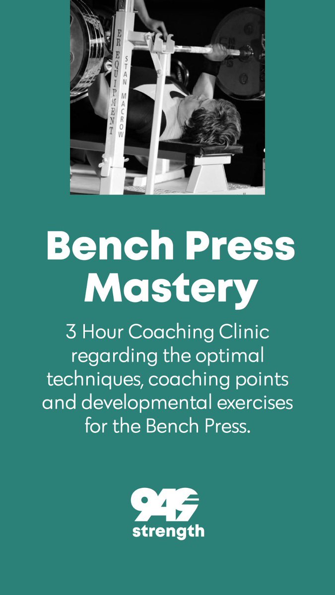 949strength's tweet photo. Strength-skill and functional Hypertrophy session. At the end of Accumulation Block 1. De-load next week before beginning Block 2. 
#strength #benchpress #powerlifting #949strength https://t.co/6KGH6d9MPx