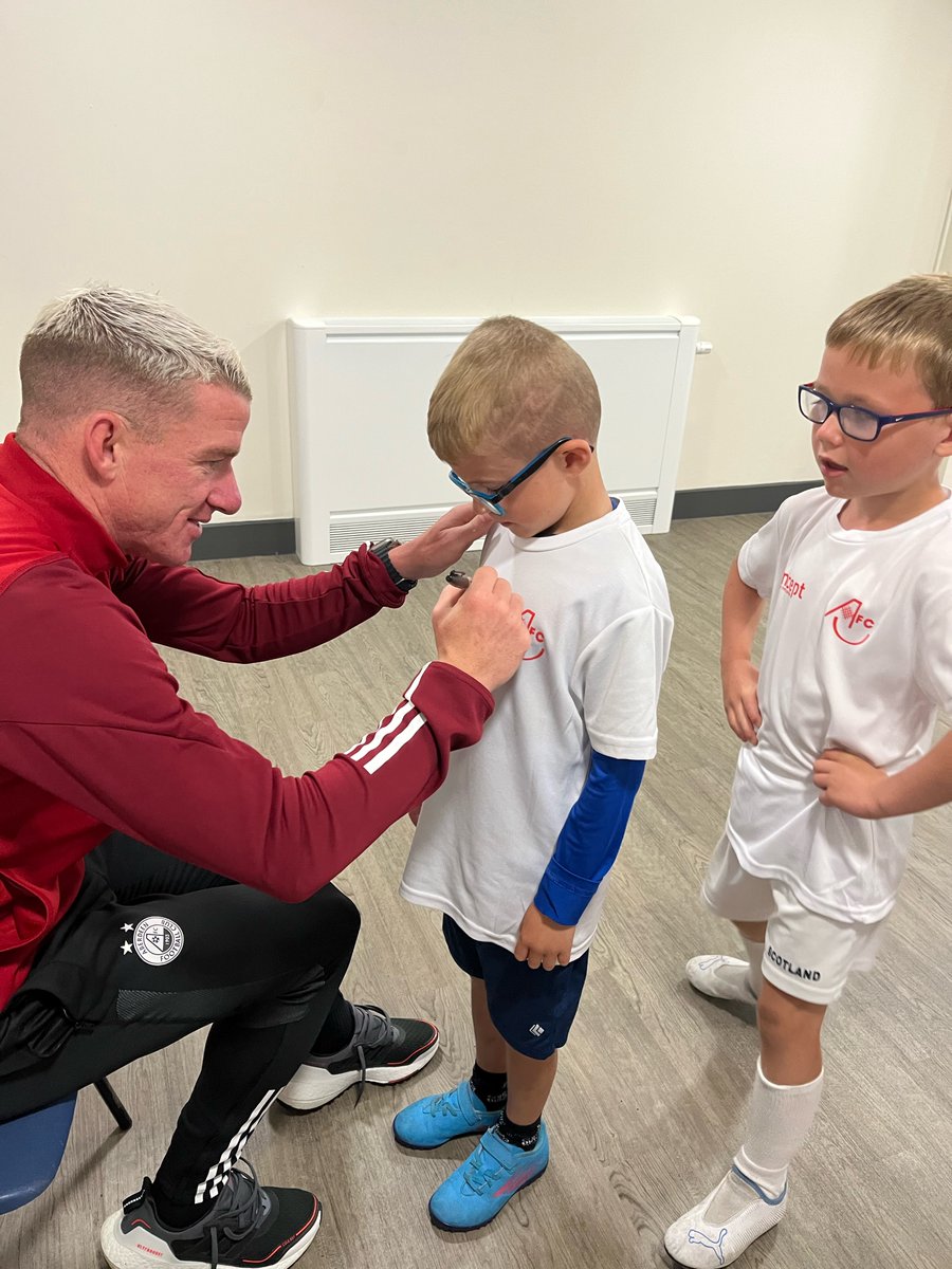 AFCCT's tweet photo. π Week Three of #AFCCTSummerCoaching last week was a blast at Garioch Sports Centre!
π€ A huge thank you to Jonny Hayes for visiting the camp!
π Congratulations to our Player of the Week winners! https://t.co/6ln7jk8YlC