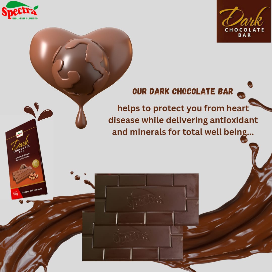 Spectra_Ind_Ltd's tweet photo. Experience the intense flavors of our 57% cocoa dark chocolate, crafted with passion and care to delight your taste buds.

#spectrachocolate #chocolatelover #darkchocolate #healthychocolate #spectrafoods https://t.co/OVltj9j0Gw