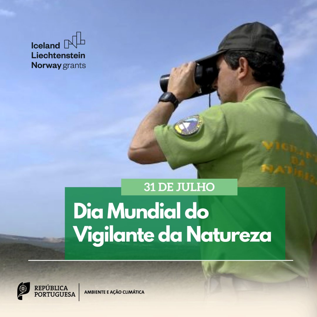 EEAGrantsPT's tweet photo. Hoje é celebrado o Dia Mundial do Vigilante da Natureza 🍃
Estes profissionais têm como missão salvaguardar e proteger a natureza e a vida selvagem de modo a evitar a destruição dos habitats naturais e propagação de incêndios.
#eeagrants #ambiente #programaambiente https://t.co/tmKJbFgHFy
