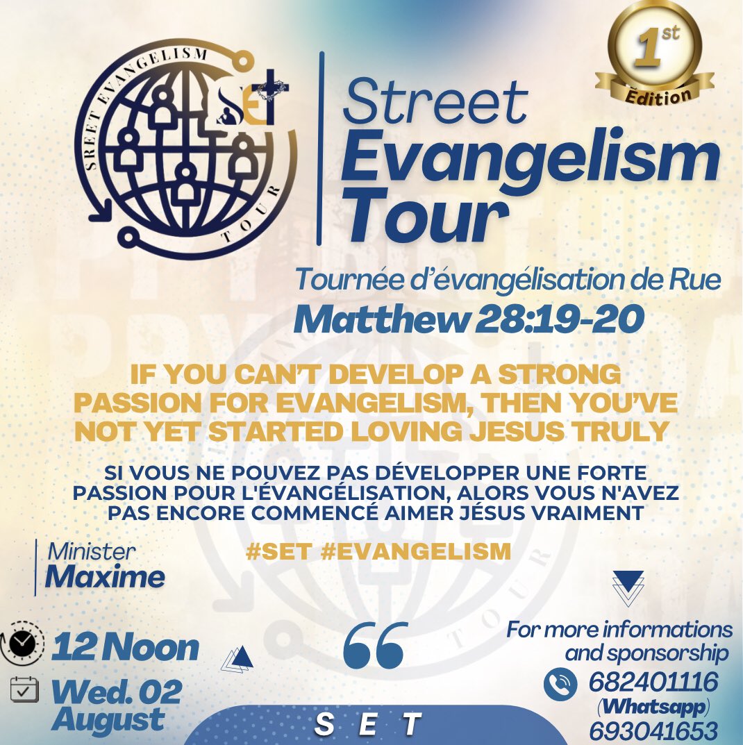 MinisterMaxime's tweet photo. Don’t this Experience 
#set #evangelism #quotes https://t.co/6RFG2N21zR