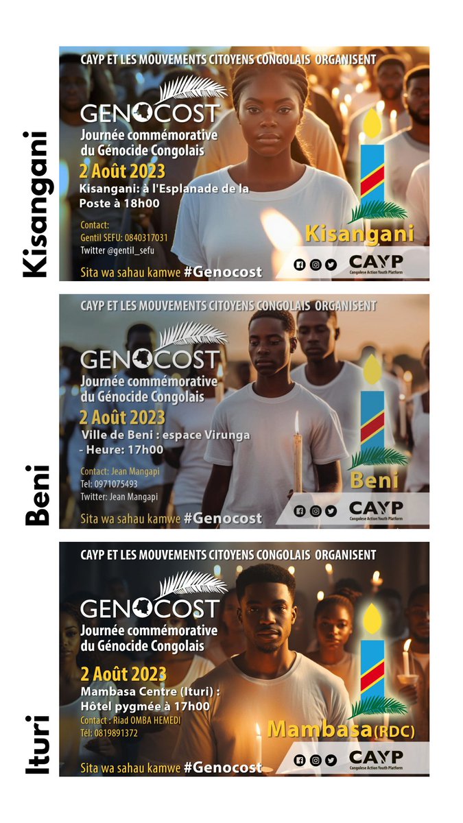 Genocost's tweet photo. #Genocost2023 #JamaisOublier Pour organiser le #Genocost en famille, avec des amis, dans votre ville/pays ou votre communauté, allez sur https://t.co/CMPqKK8XI2 pour plus d'informations. https://t.co/tsSrqBldCa