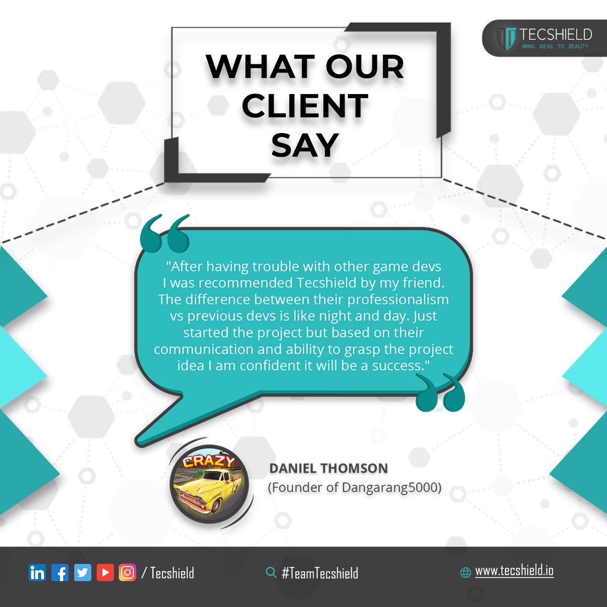 TecshieldO's tweet photo. (1/1)
Tecshield News July 2023!
.
.
.
#Tecshield #TeamTecshield #bringideastorealiy #wordapp #wizordle #trailer #teamwork #Birthday #TeamFun #Celebrations #funactivities #office #workload #worktech #farewellparty #moments #teamappreciation #gamedevelopment https://t.co/meuFxiaIBR