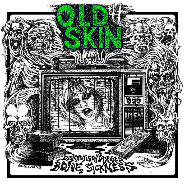 FULL FORCE FRIDAY:🆕August 4th Release #38🎧

OLD SKIN - V/H/Death EP 🇺🇸 ☣️

2 Track EP  from Fort Collins, Colorado, U.S Grindcore/Sludge Metal outfit ☣️

BC➡️kult-et-morte.bandcamp.com/album/decadenc… ☣️

#KultetMorte #DecadenceandDescent #BlackMetal #FFFAug4 #KMäN