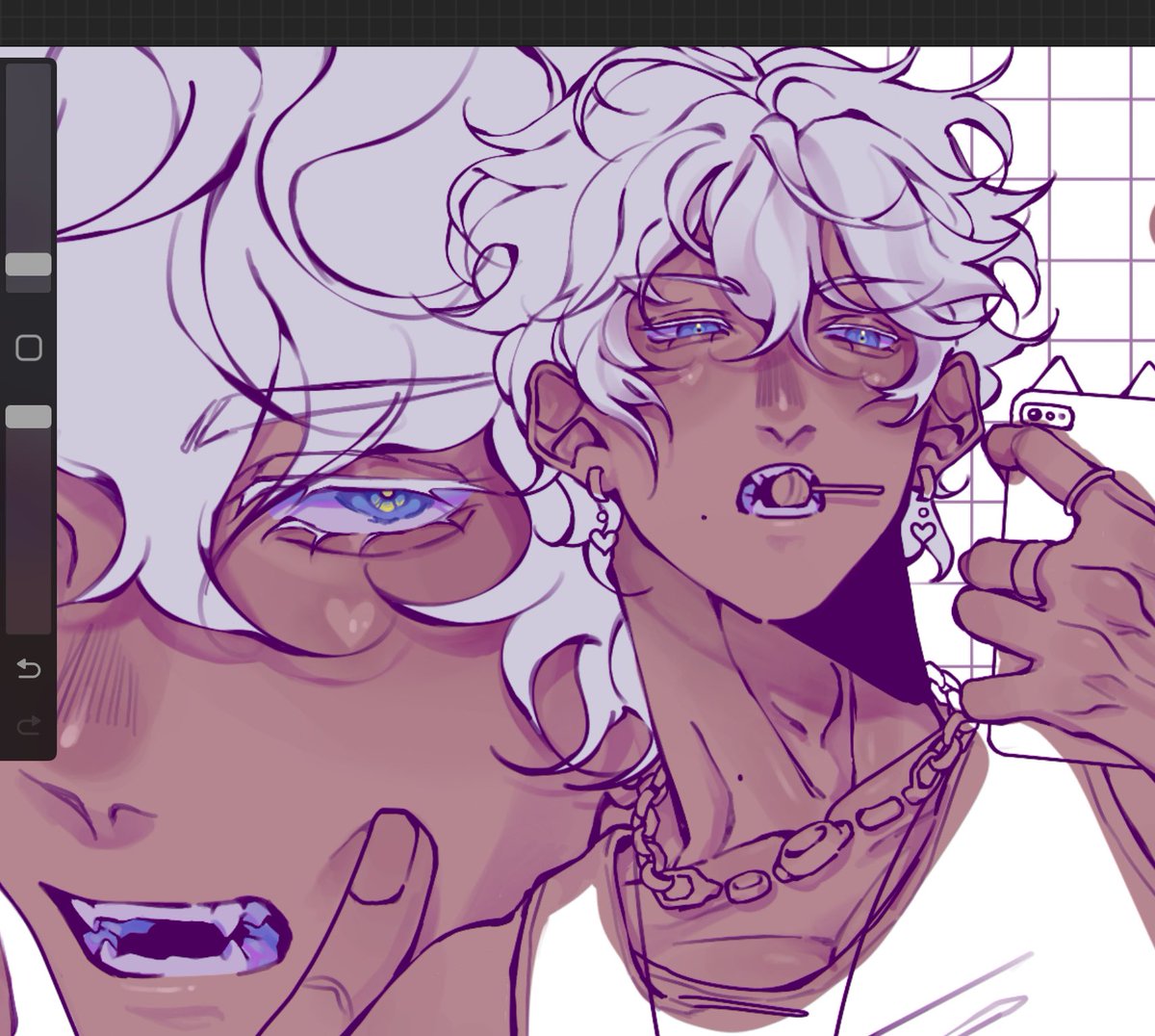 cutie patootieee
.
.
#wip #artwip #obeyme #obeymemammon #mammon