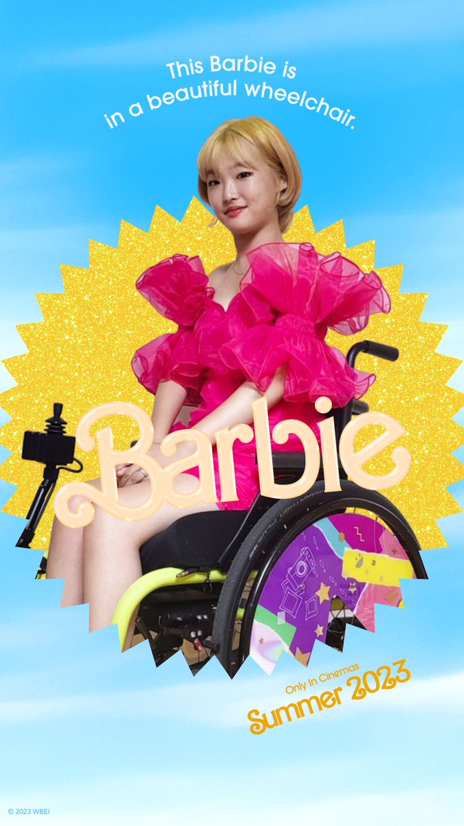 rolling_guru's tweet photo. ✨️This barbie is in a stunning wheelchair✨️👩‍🦽
이거 찍으려고 탈색함 https://t.co/4IqVubOUfR