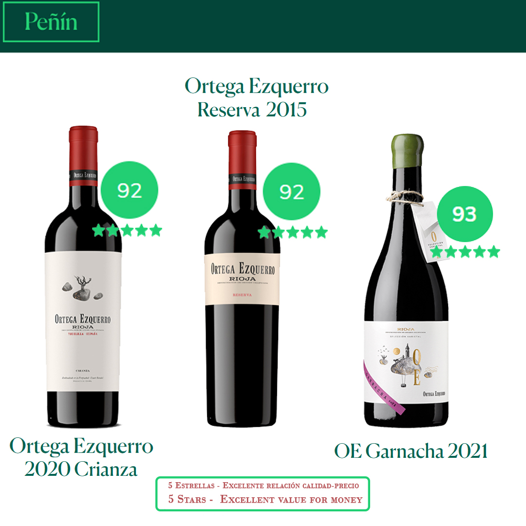 Lo más importante para nosotros es que vosotros disfrutéis de nuestros vinos, pero también nos llena de orgullo cuando la prensa especializada nos da su reconocimiento. Gracias por ser parte de nuestra comunidad y elegir nuestros vinos para compartir momentos especiales! ¡Salud!