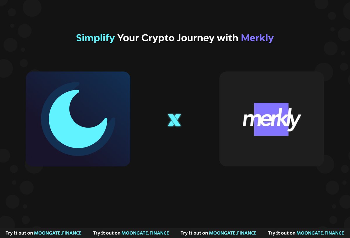 moongatefi's tweet photo. Simplify Your Crypto Journey with @merkly_com 

🧵A thread on cross-chain communication and it's integration at https://t.co/35xjMDfkPG