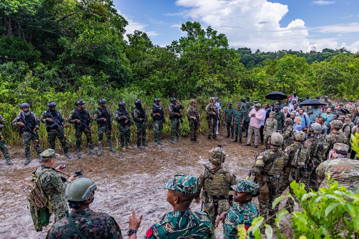 Our @USArmy has built close relationships around the world with our Partners and Allies through countless trainings and multinational exercises. We appreciate their expertise and commitment to regional strength and unity because Unity is Strength and Strength is Peace.