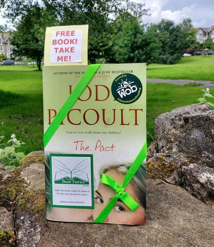 Have you ever spotted a book fairy? 📚🧚‍♀️ @bookfairies_uk travels across the UK, hiding books and spreading the joy of reading! If you ever come across a book fairy book then be sure to take it home! 💕 #bookfairy #wob #bookstagram