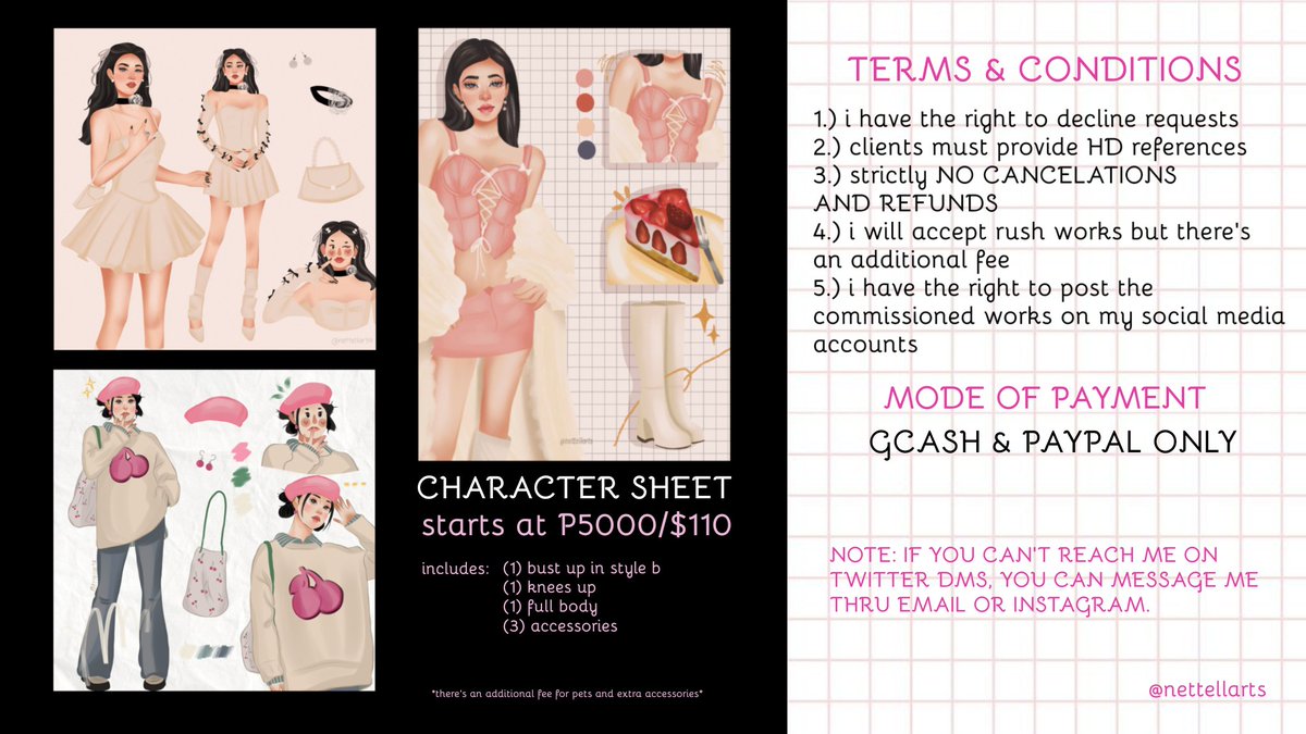 🌷 COMMISSIONS OPEN 🌷
(likes &amp; rts are highly appreciated)

hello, it's Gwen and i'm open for commissions!

🌷 8 slots only!
🌷 5% off (returning client)
🌷 all funds will be used for my tuition fee
🌷 dm for inquiries!

#artph #artistontwittter #artcommissions #commissionsopen