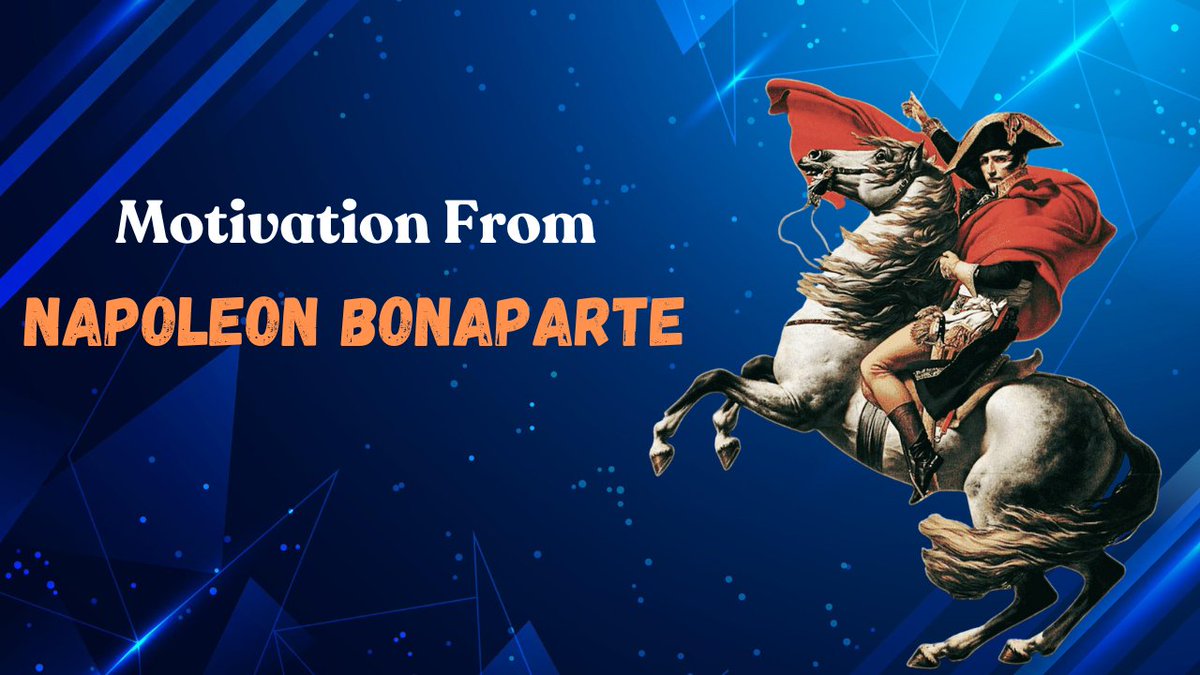 Think_Cure's tweet photo. 🎥 Discover the Timeless Wisdom of Napoleon Bonaparte! 🚀📜

👉 Uncover the most empowering and inspirational quotes by the legendary French military leader and emperor! 🔥 #NapoleonBonaparte #Quotes #Inspiration #Motivation #LeadershipMatters 

https://t.co/u3n8xzTI8A https://t.co/OgvI6lh6nr