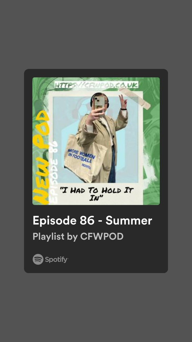 CFWpod's tweet photo. Beat the Monday blues with this selection of energetic tunes from our Spotify playlist created by you lovely people.
Available 👉 https://t.co/L2eS9Yfa6u

The new episode with our special guest from @bethanyclemency is out now!
Visit https://t.co/Nvc3rbPMRg /your app of choice! https://t.co/J44gtTjnl0