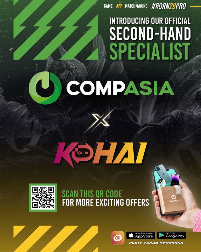 CompAsiaMY's tweet image. Introducing our newest official partner, Kohai.

We are very excited on this partnership and hope it will be beneficial for us together to create success in the e-sports industry 📷📷📷

More info: bit.ly/44yJgF1
#Kohai #KohaiEsports #Born2BPro #CompasiaMY