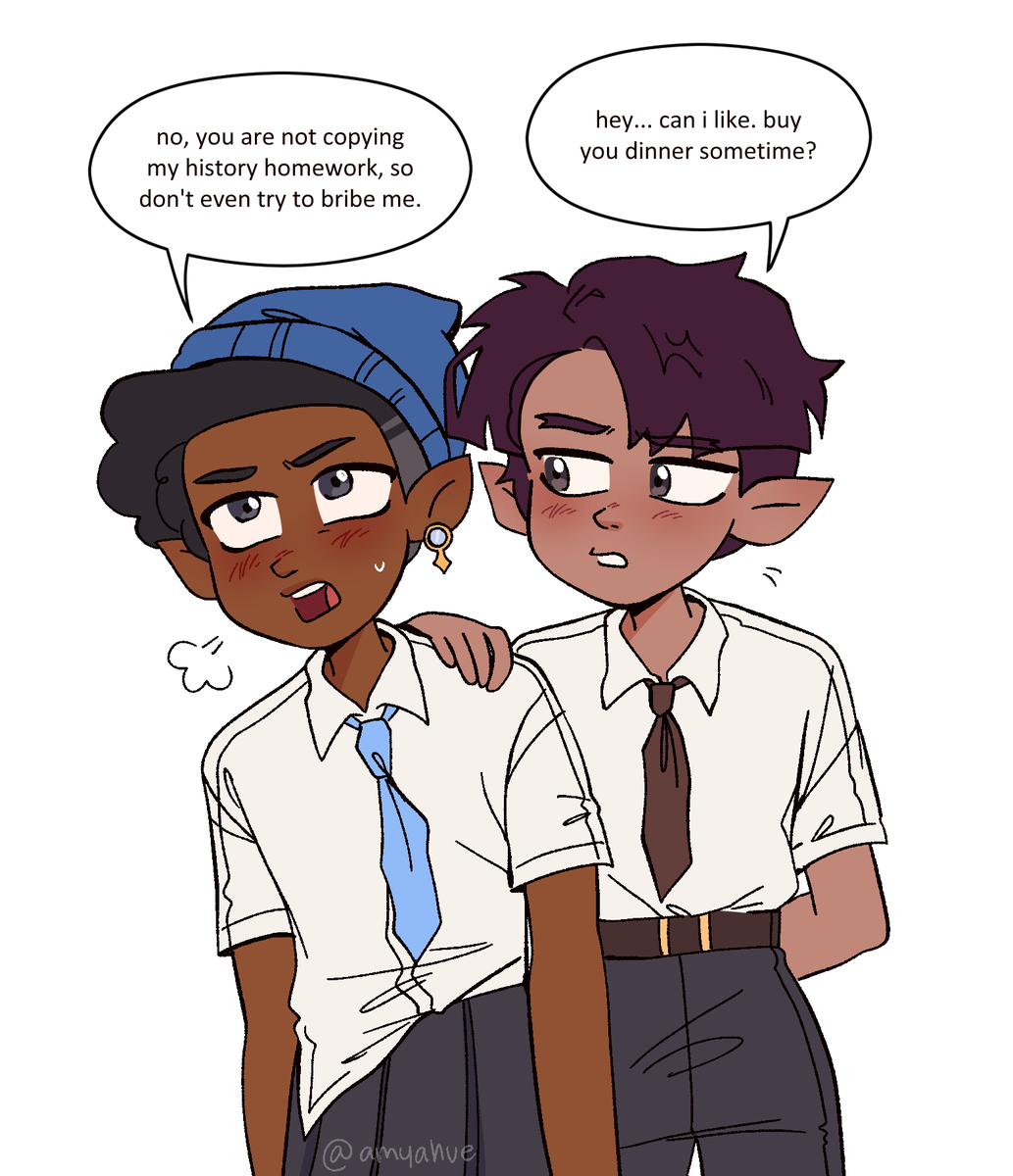 amyahue's tweet photo. doodles inspired by dana's new post 😚

#TheOwlHouse #gustholomule #huntlow #lumity https://t.co/NLDj9yHgzr