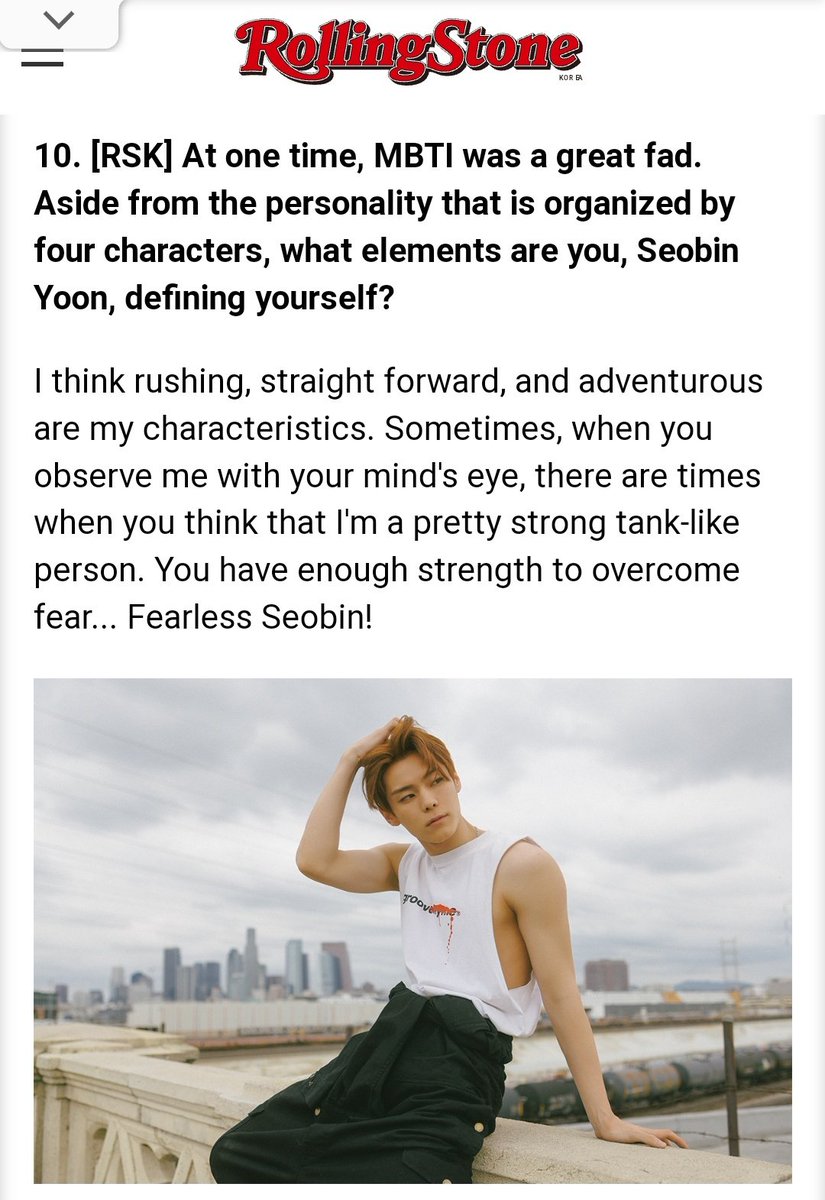 SheeHappySmiles's tweet photo. Part 2
Seobin interview
#롤링스톤코리아 #RollingStoneKorea
#윤서빈 #파도쳐
#YoonSeobin #Love_is_like_wave https://t.co/ggCgFY8nRR