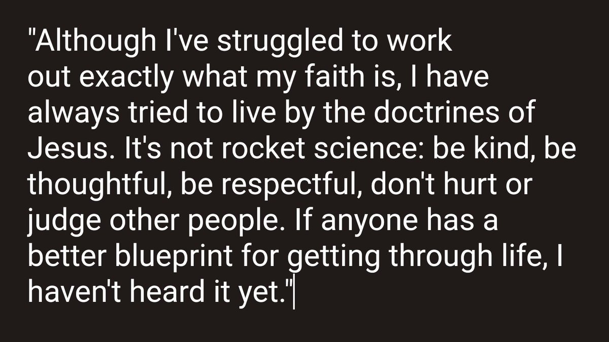 Eastenders script writer, Tony Jordan. Well said: