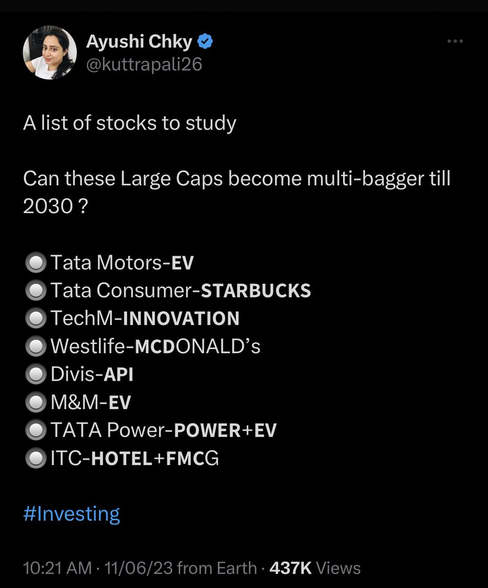 kuttrapali26's tweet photo. 🌁Long Term Watchlist-1 Update

📋Please Include United spirits (McDowell) in the list, Somehow I missed adding my all-time favourite that day

Hope my efforts are helping you with your investments planning

Thank you https://t.co/DU6UwQyweX