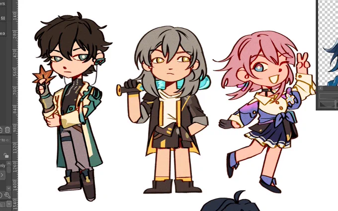 the gang is here