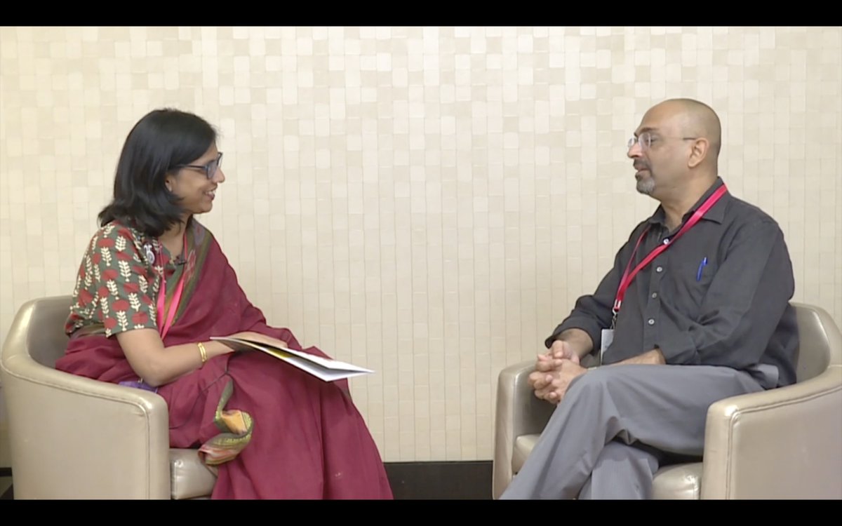 TheSwastiCafe's tweet photo. Start this week on a thought-provoking note by watching @nityajacob from @SwastiHC (right) talk to @ajmerkidivya from @GIM_Sanquelim, about creating socially responsible business leaders.

To know more, head to our YouTube channel: https://t.co/ImdmUx88We https://t.co/9VyM5jdb9d
