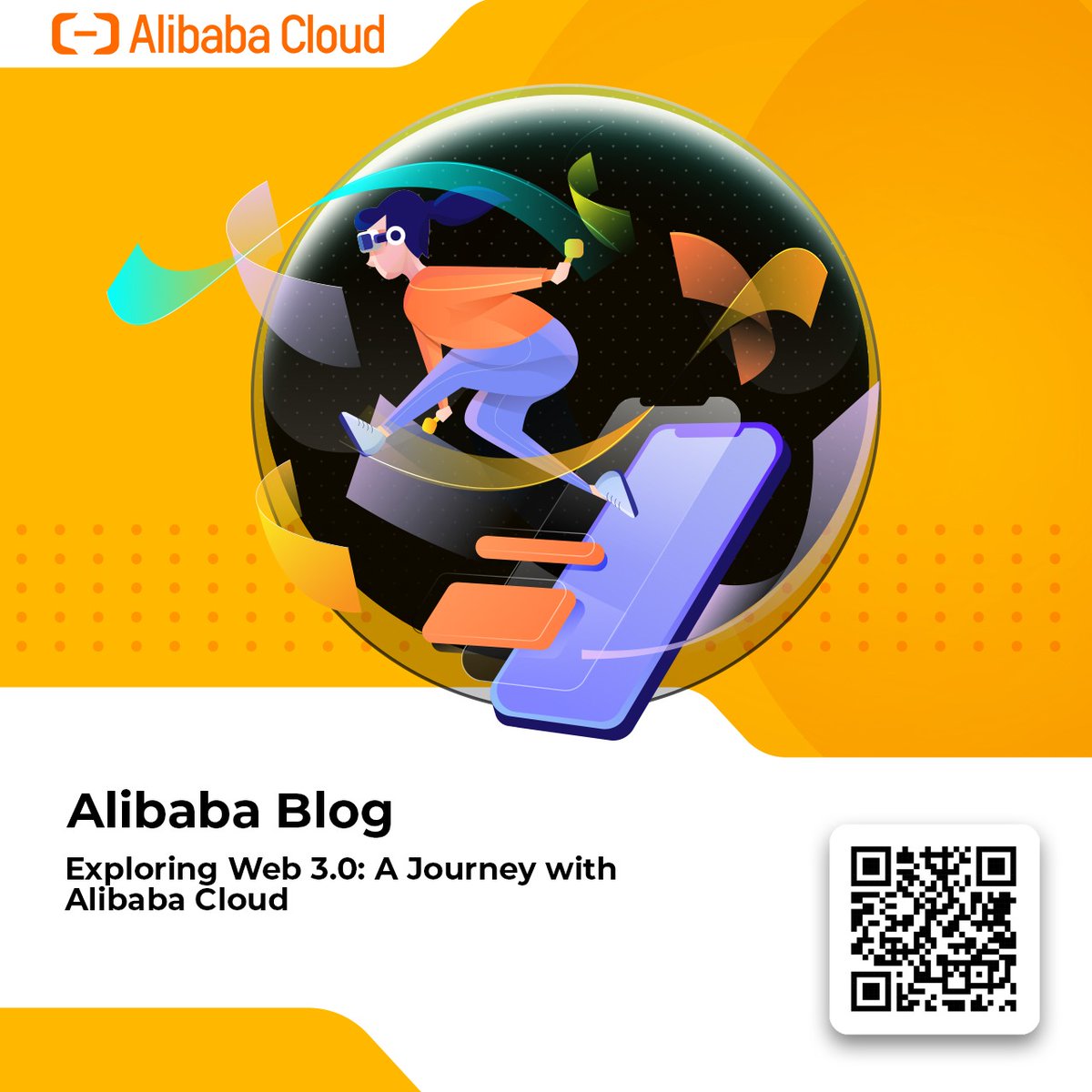 alibabacloudid's tweet photo. Web 3.0 diatur untuk mengubah cara kita berinteraksi di Internet, melepaskan kemungkinan baru bagi bisnis dan pengembang untuk membuat, memiliki, dan berbagi nilai.

Scan barcode untuk baca selengkapnya atau https://t.co/AhpVexYusG.

#Alibaba
#AlibabaCloudIndonesia
#AlibabaBlog https://t.co/DutzuCIpjC