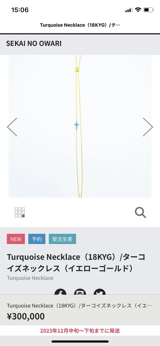 8pocchi2's tweet photo. ついに出たターコイズのネックレス
エンダーカップルはこれでプロポーズしたらいんじゃない？ https://t.co/YHlHSASPkp