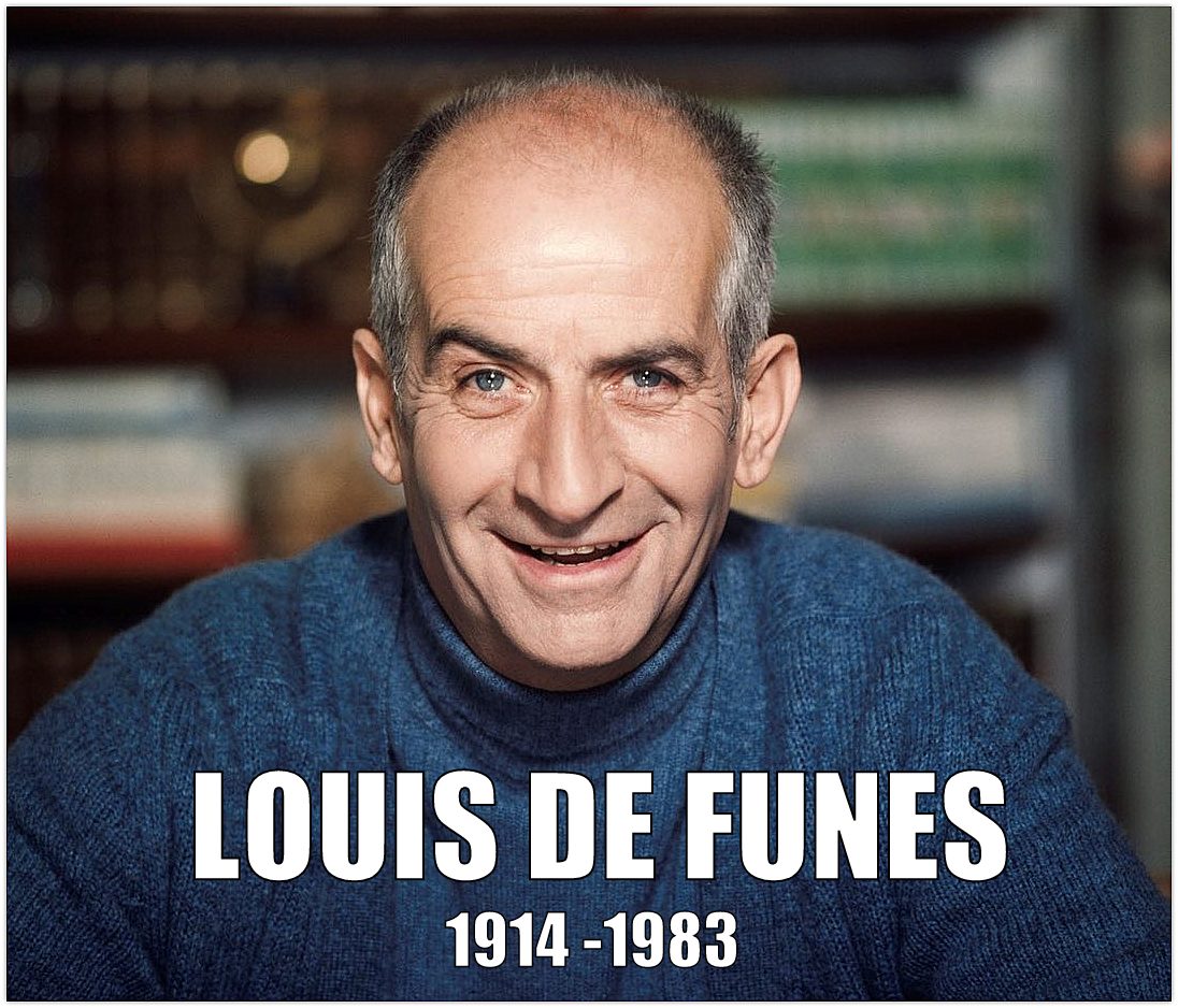 lata8290's tweet photo. Pamiętamy❤️.. 109 lat temu (31 lipca 1914) urodził się Louis de Funes - francuski aktor komediowy, scenarzysta i reżyser, pochodzenia hiszpańskiego. Jedna z największych gwiazd w historii światowego kina. https://t.co/W6MVRSxha0