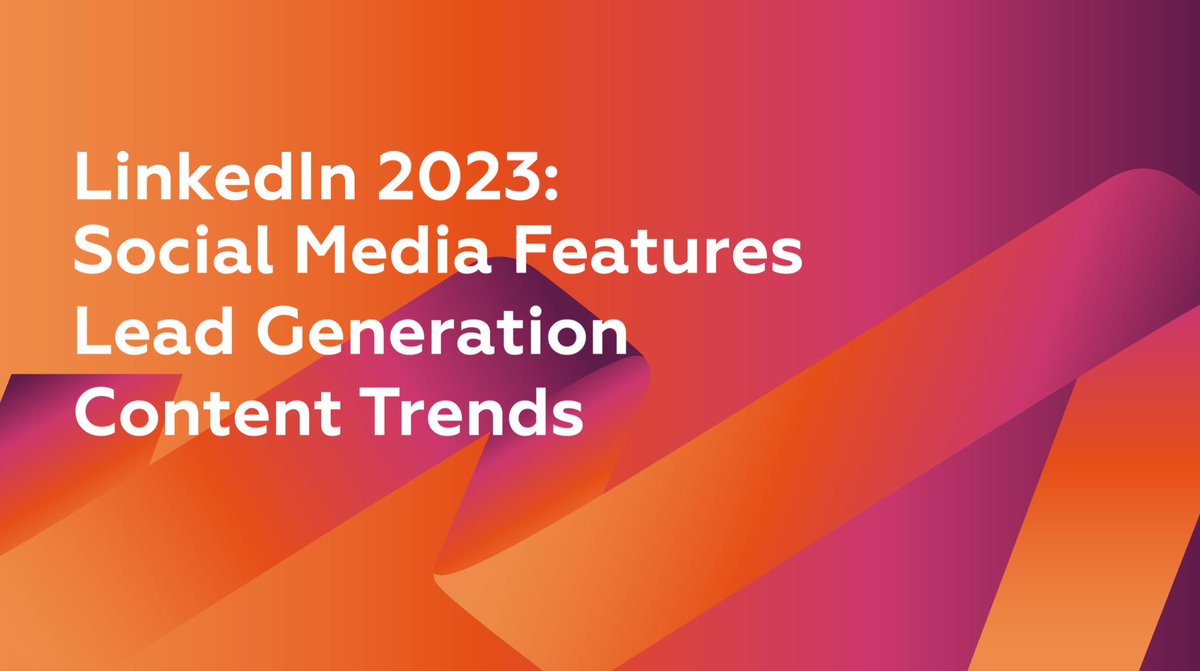 🚀LinkedIn Guide 2023

- LinkedIn features
- LinkedIn Content Trends
- Types of effective content on LinkedIn
- Lead Generation LinkedIn Trends

Download this guide today, and feel free to share it with your network 🔽

linkedin.com/feed/update/ur…