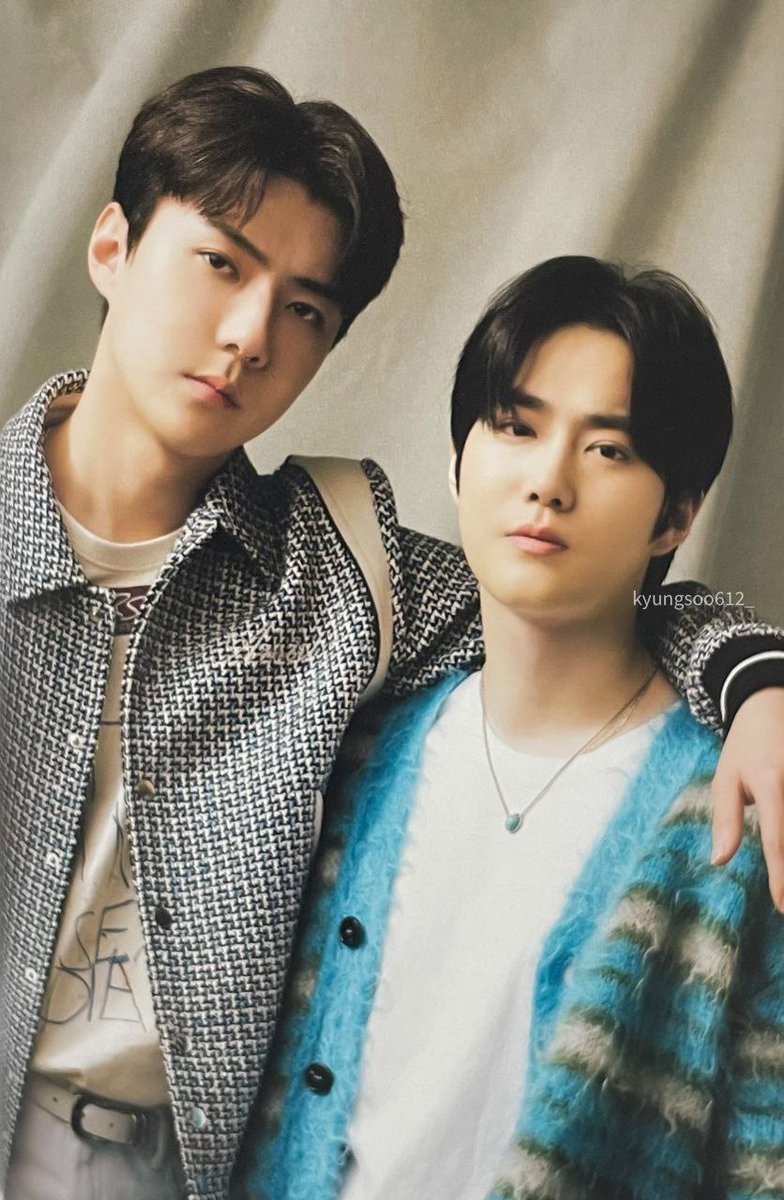 kjm00522's tweet photo. 😂 این مجله پلنت اکسوال ژاپن رسما آلبوم عکس ازدواج هونهو بوده 💕🤭
#HanHo
#SeHO
#EXO
@weareoneEXO 
@B_hundred_Hyun 
@layzhang https://t.co/EyoS7JZjz8