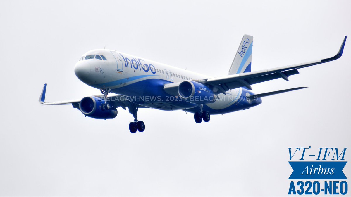Exquisite moment at #Belagavi Airport! Witness the historic trial landing of @IndiGo6E's @Airbus A320 VT-IFM, paving the way for greater connectivity. Completing successful ILS Trials.
Check out our exclusive image. #IndiGo #AirbusA320 #BelagaviAirport