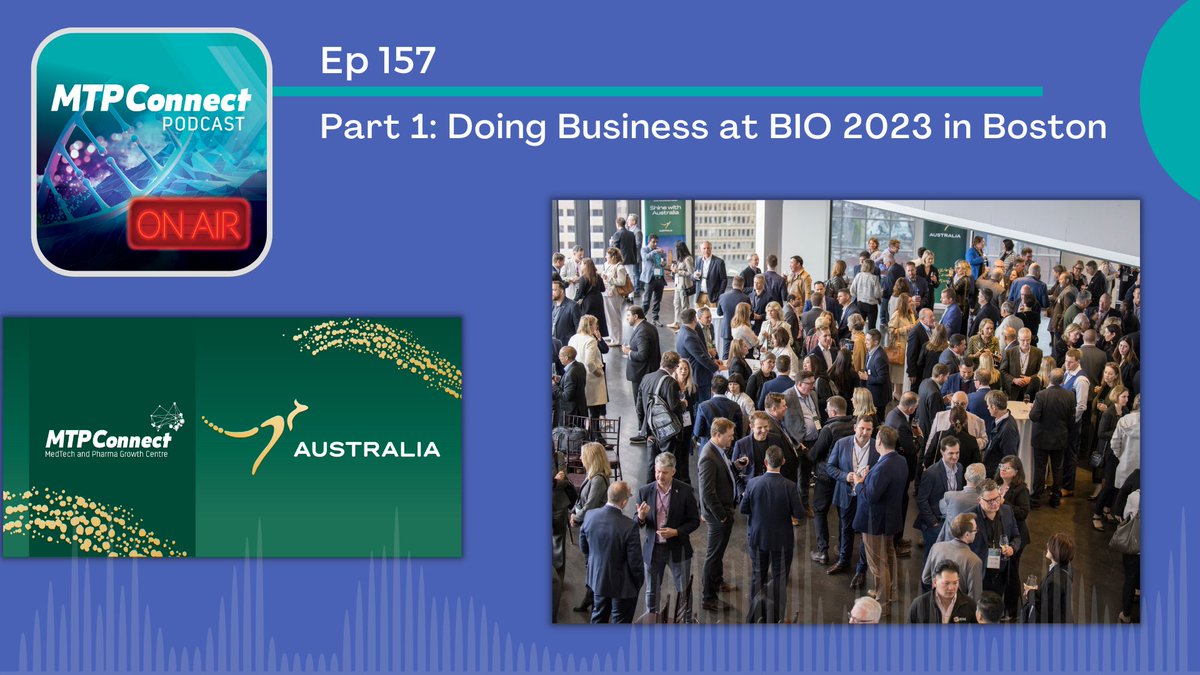 🎧Special Edition podcast from #BIO2023 Boston - @CaroDuell catches up with #TeamAustralia delegates about doing business at BIO! With @PhageAustralia @dimerixltd @rhythmbiosc @CSIRO @UniQuestUQ @StVincentsMelb @GarvanInstitute @ClinialsCT & @UniversitySA! bit.ly/3Kn5LVr