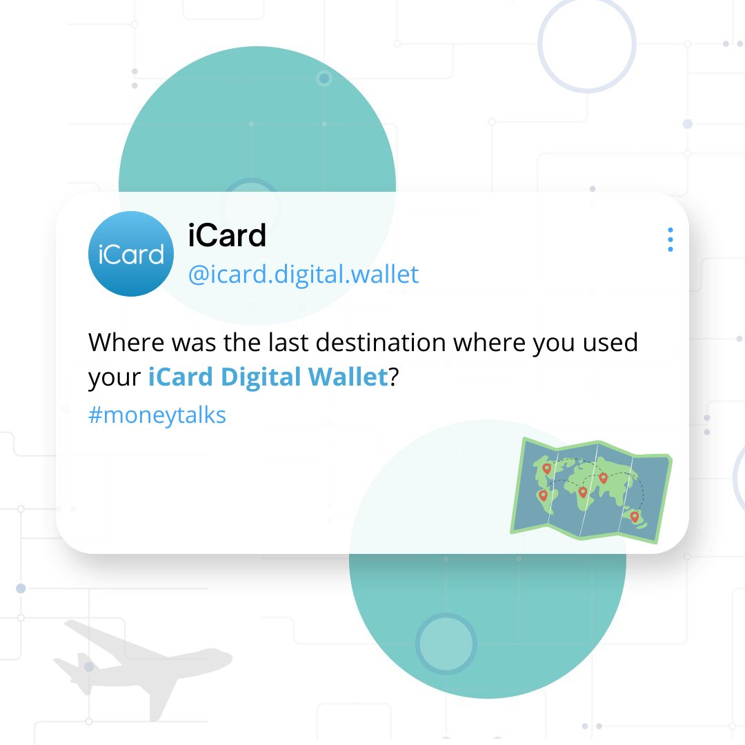 📷 Traveling the world with the #iCardDigitalWallet!