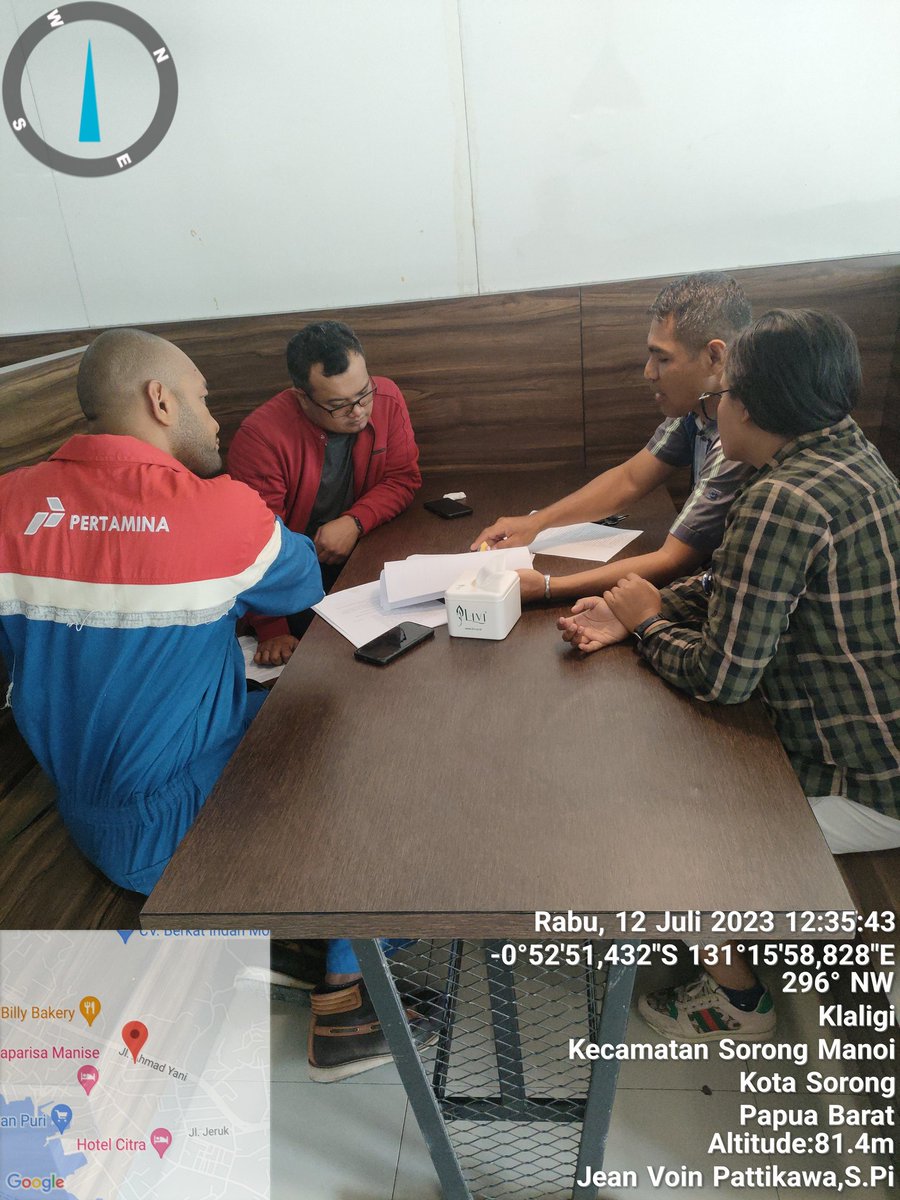 Jean_Voin_'s tweet photo. Rabu(12/07) Jean Voin Pattikawa,S.Pi, Penyuluh Kota Sorong melaporkan hasil diskusi dgn pelaku utama perikanan persiapan pembentukan kelompok utk Benih Bening Lobster di kota Sorong
#GiatLuhkanSatminkalAmbon
#KotaSorong
@BP3_Ambon https://t.co/sgp1aVaccw