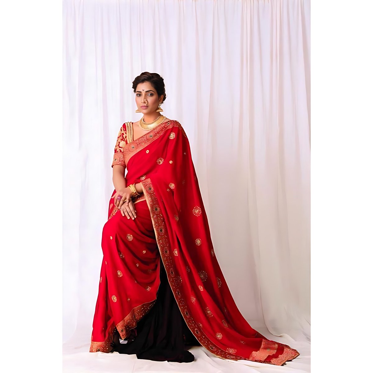Red saree...😍
Royal look...💘
Radiant Rupali Bhosle...❤️

#RupaliBhosle #redsaree #glamrous #looking #traditional #actoress #marathiactress #celebrity #fillamwala