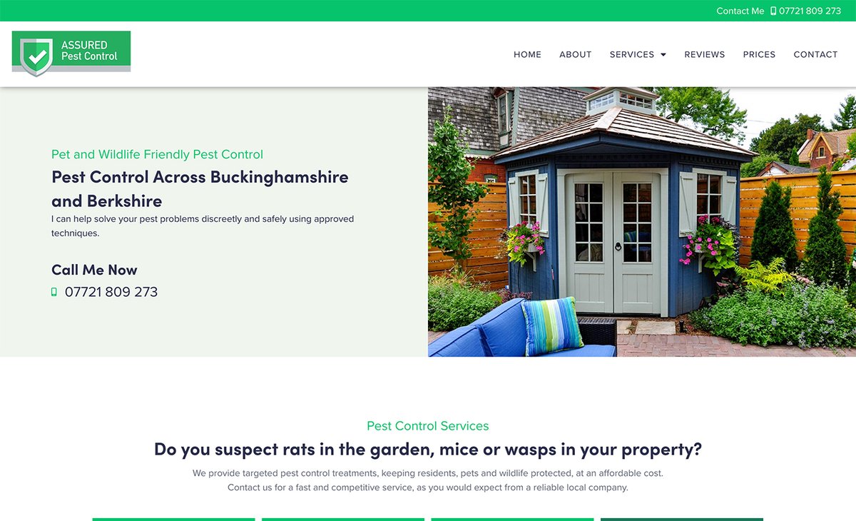 websurl's tweet photo. New #Site on our #Gallery : Assured Pest Control
by Wingnut Websites
https://t.co/ngyB8qSiEw
#assuredpestcontrol #pestcontrol #pestcontrolservice #pestcontrolberkshire #pestcontrolbuckinghamshire #ratcontrol #ratcontrolservices #MouseControl #waspnestremoval https://t.co/i2iyrhuPUI