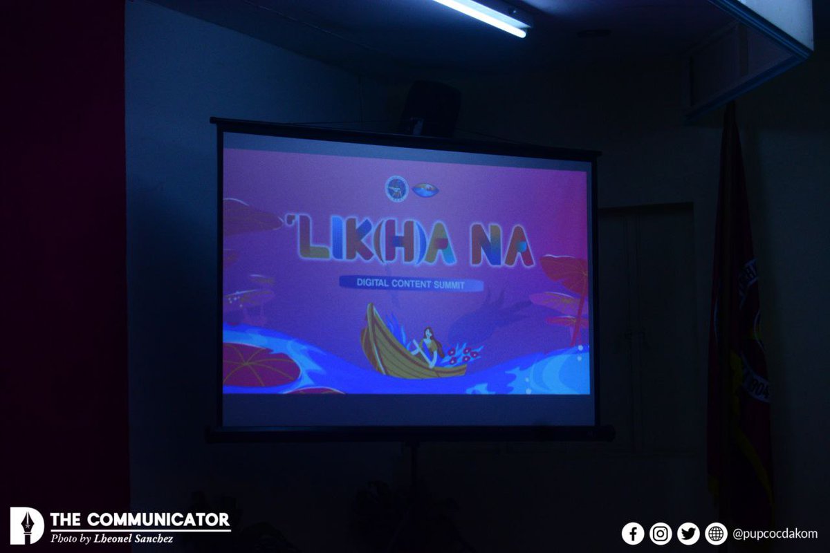 pupcocdakom's tweet photo. 𝗛𝗔𝗣𝗣𝗘𝗡𝗜𝗡𝗚 𝗡𝗢𝗪 | 'Lik(h)a Na: A Digital Content Summit' is commencing at the PUP Institute of Technology (ITech) Audio-Visual Room this afternoon, July 31. 

#PUPVlogFestival
#LikhaNa https://t.co/VeEBbGaYbP