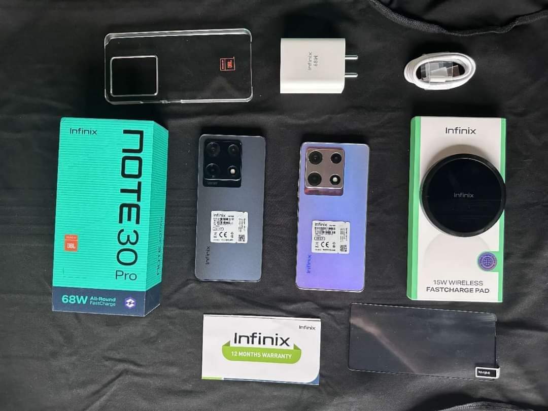 infinixmobdrc's tweet image. Il est temps pour vous d'être polyvalent avec la série Infinix NOTE 30 💪
 ⚡Charge rapide 68W,
 🔘Charge sans fil 15W,
 🔋Bypass charge et
 🪫Recharge inversée,
 ⚔️Moteur de jeu G99
 📸 108MP
 📲 120Hz
 📲Écran AMOLED FHD+
 🎧JBL avec système audio HI-RES
 #InfinixMobileDrc