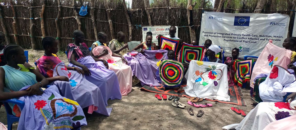 ACF_SouthSudan's tweet photo. International Medical Corps under the ACF_IMC_CARE consortium, with support from ECHO, graduated 60 women in Wunleth, Pigi/Canal, providing life skills training &amp; psychosocial support. Empowering lives, transforming communities. #WomenEmpowerment #ECHOConsortium 🙌🌍 https://t.co/BakCt1Vpj3