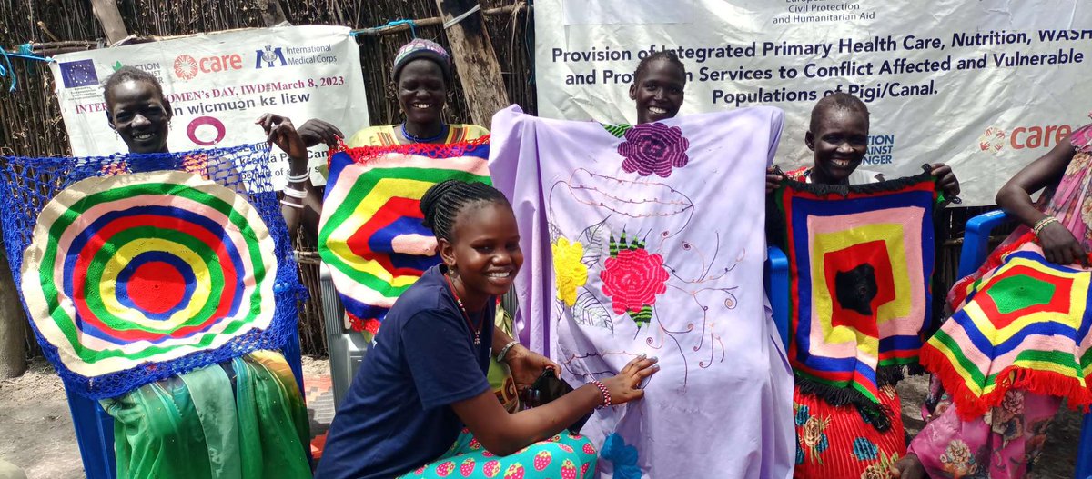 ACF_SouthSudan's tweet photo. International Medical Corps under the ACF_IMC_CARE consortium, with support from ECHO, graduated 60 women in Wunleth, Pigi/Canal, providing life skills training &amp; psychosocial support. Empowering lives, transforming communities. #WomenEmpowerment #ECHOConsortium 🙌🌍 https://t.co/BakCt1Vpj3