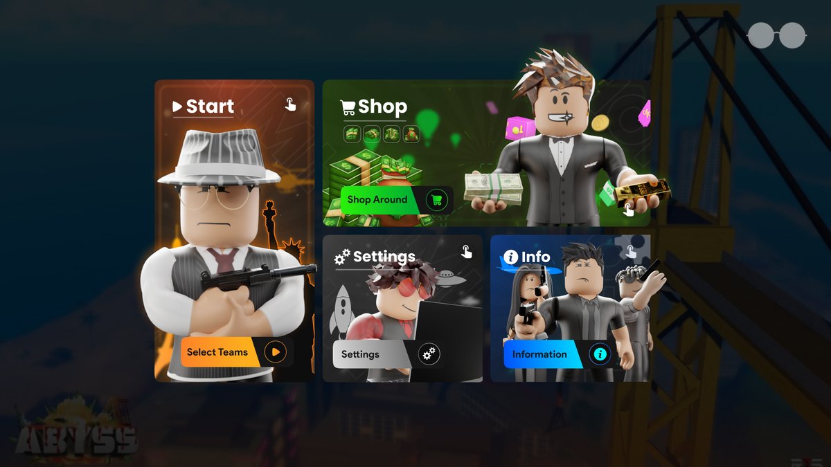 🔥Main Menu UI! 
What do you think about it?

✨Open For Commissions! [Limited Time]
#Roblox #RobloxDev #RobloxUI