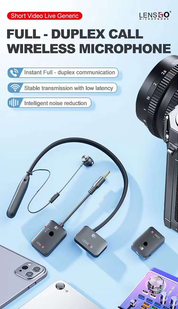 LensgoM's tweet photo. 318D hanging neck wireless microphone, the best choice for the live broadcast industry😁#wirelessmic #microphone #output #minions #audio #recording #onlinemeeting #sound #pro #phone #camera #computer #analog #digital #device #videoshooting #film #filmming #videographer #vlog #mic https://t.co/soViQRiG65