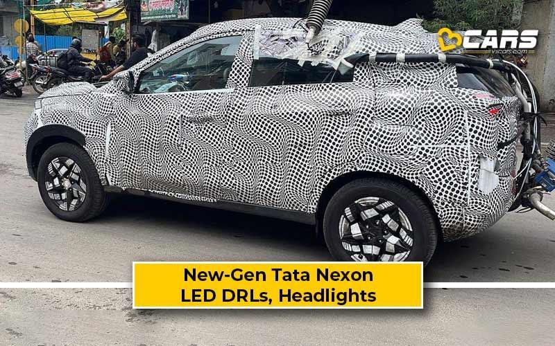 v3cars's tweet photo. Ahead of its global unveiling, the new images of the next-gen Tata #Nexon reveal its LED DRLs and headlights. Know more:
https://t.co/unNzNCze4q
#TataMotors #NewGenNexon #LEDHeadlights #DRLs #SUV #NexonFacelift #2023Nexon #Features #TataCars #V3Cars https://t.co/1sVqYLCCOI