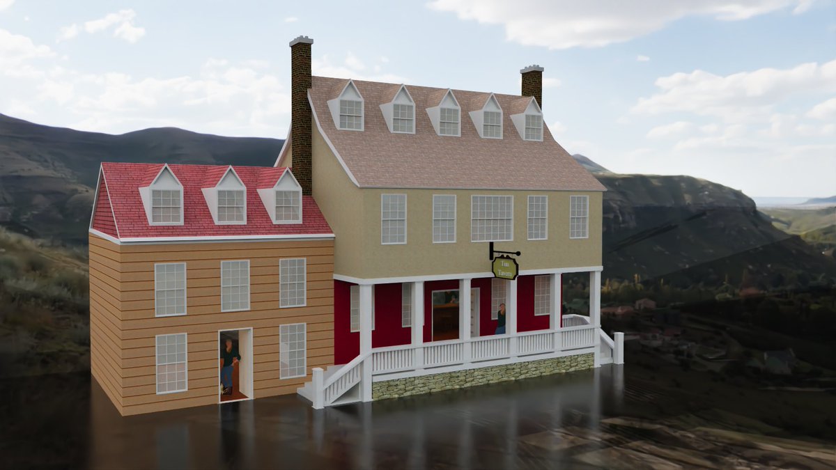 dms_graphics_'s tweet image. Been working on a personal project and wanted to show off the process. I am about 50% complete. This is Tun Tavern. 

#tuntavern #USMC #Philadelphia #History