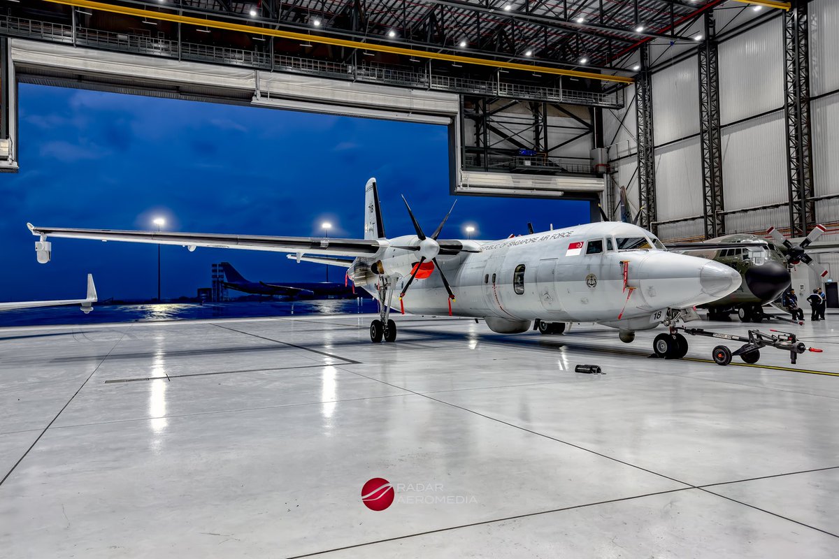 radaraeromedia's tweet photo. Also celebrating their 50th Anniversary along side Transport Group, the Enforcers of the 121 Squadron!! The Fokker 50 MPA enables the RSAF and RSN to work hand in hand, playing a vital role in the nation’s defence!! @TheRSAF #TheRSAF #RSAF55 #TG50 #TransportGroup50 https://t.co/aYK24jcwbu